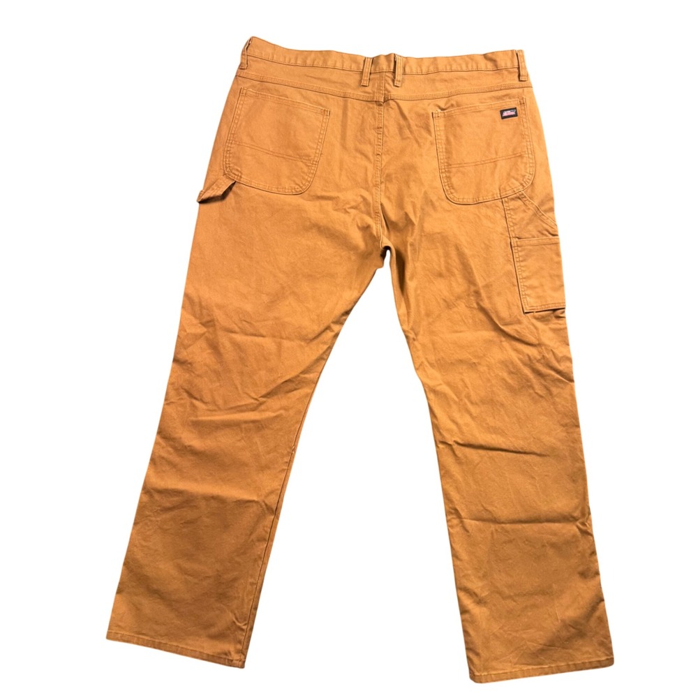 Dickies Carpenter Pants Mens 44x32 Brown Duck‎ Canvas Workwear Baggy Gorpcore